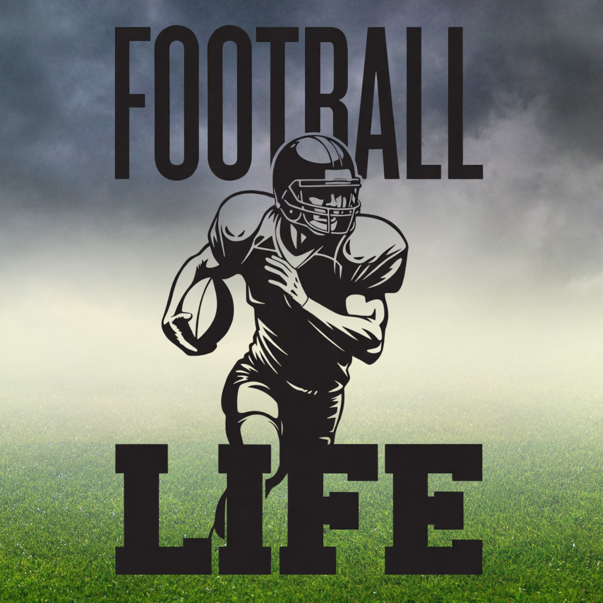 Football Life - Decal