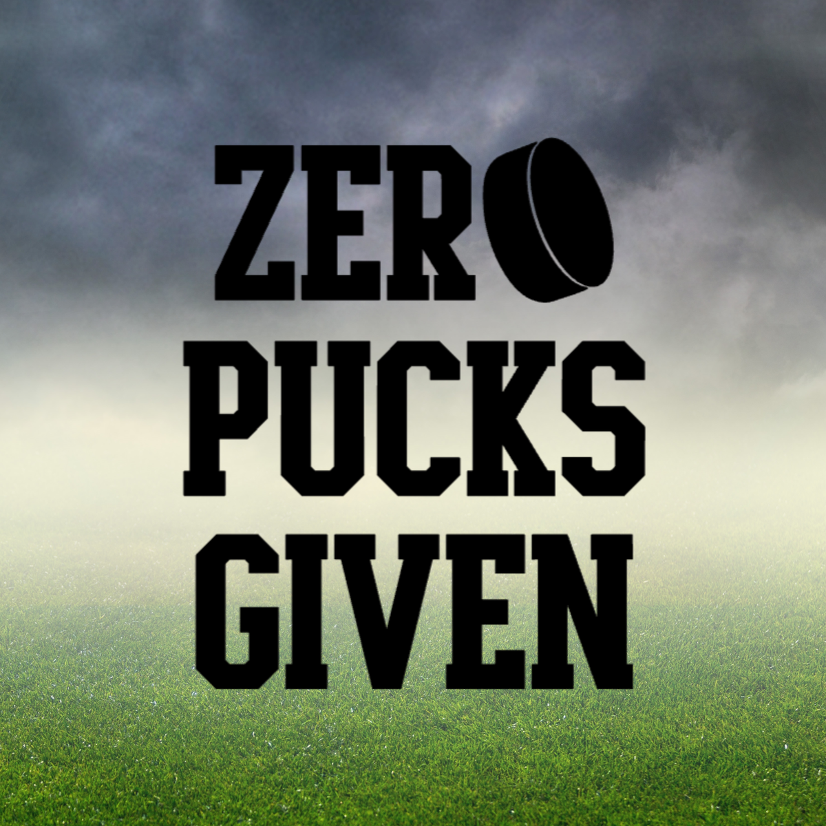 Zero Pucks Given  - Decal