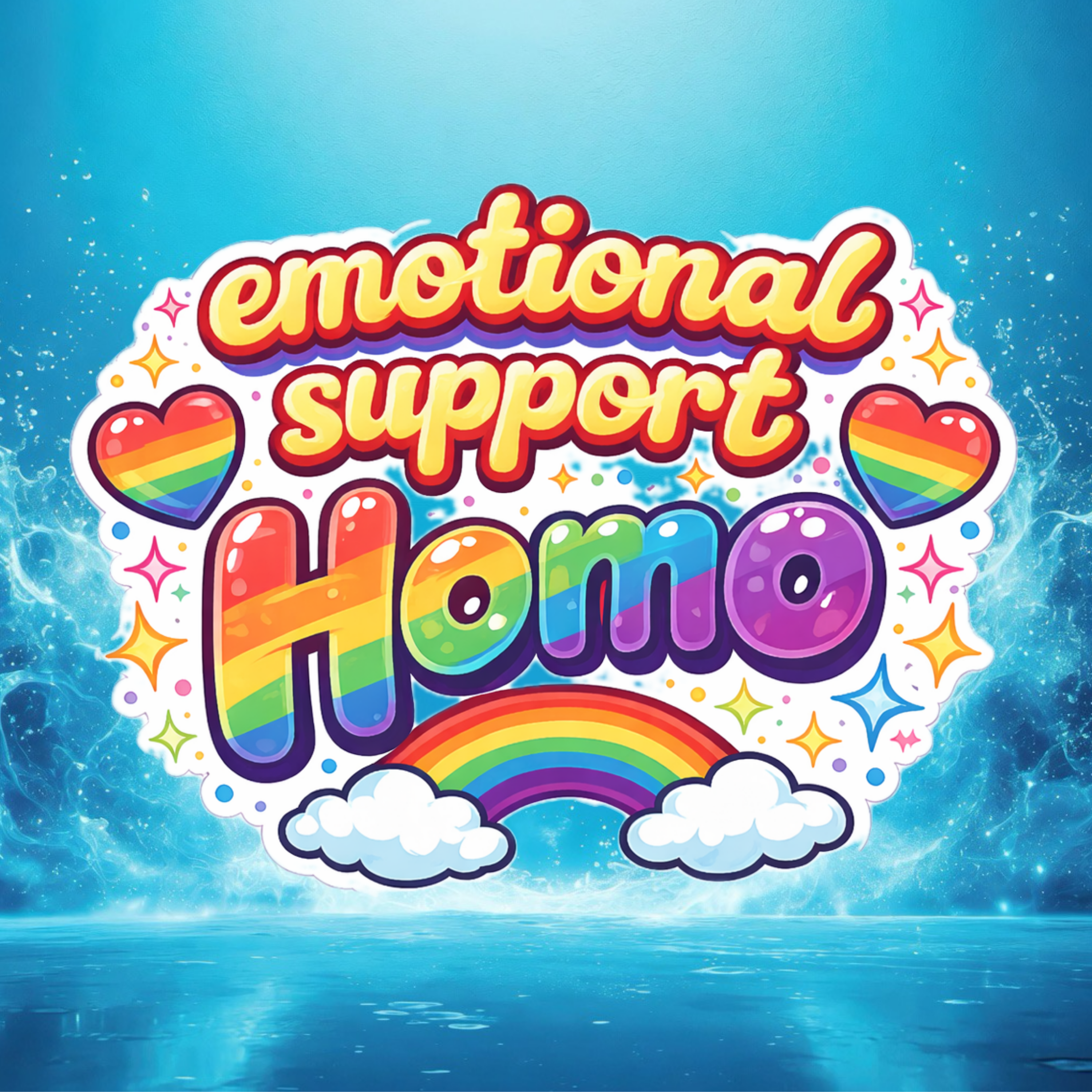 Emotional Support Homo - Clothing