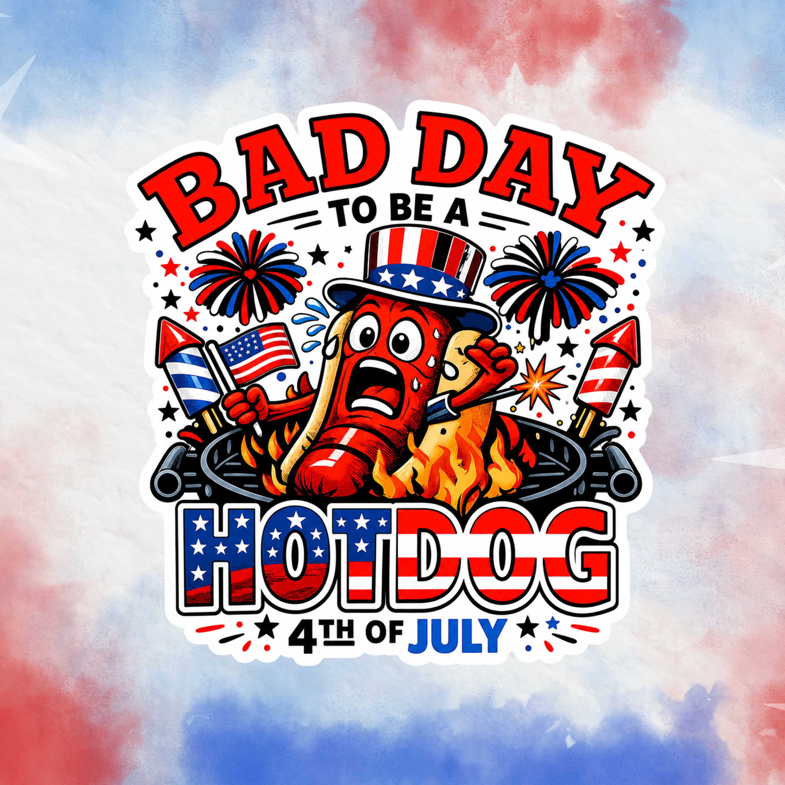 Bad Day To Be A Hot Dog - Clothing