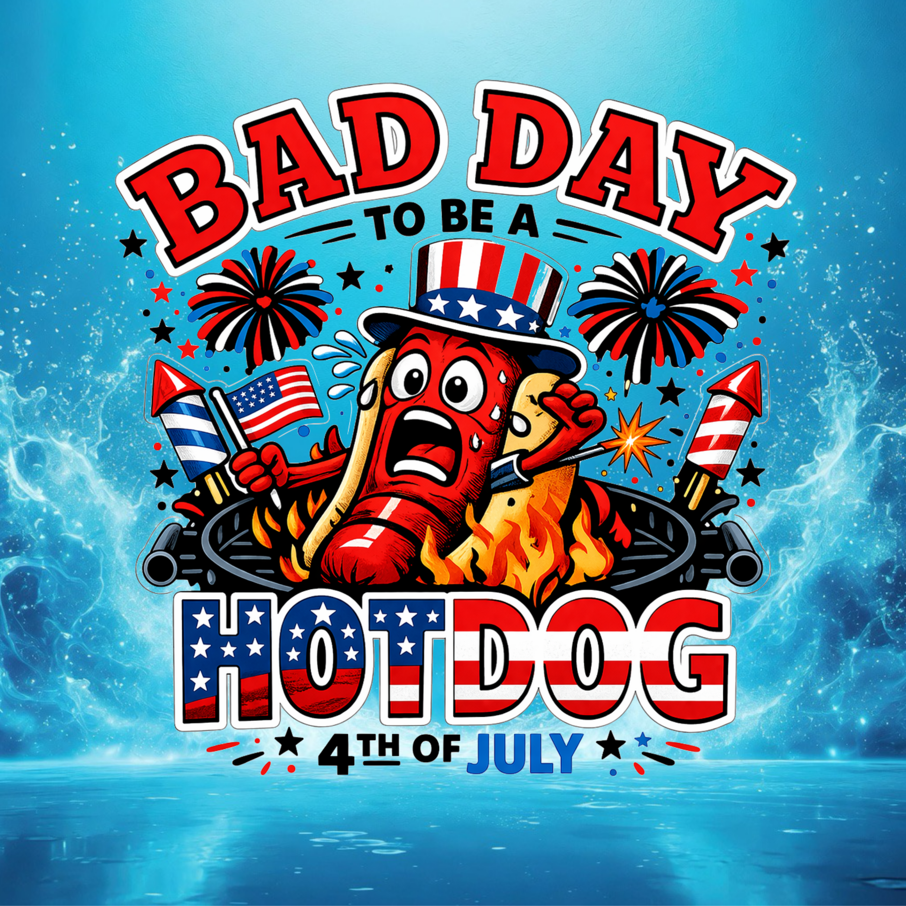Bad Day To Be A Hot Dog - Clothing