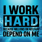 I Work Hard - Clothing