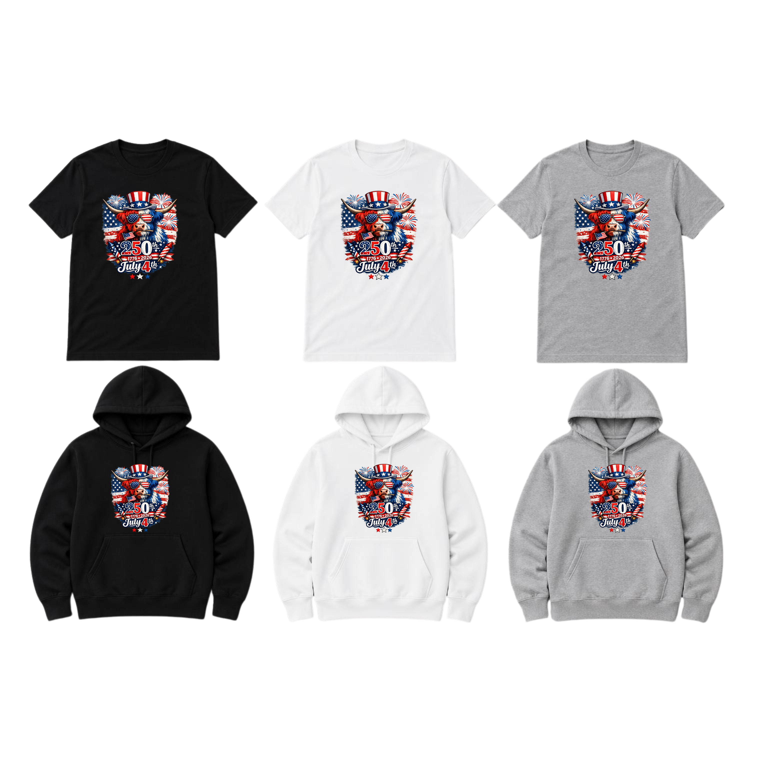 4th Highland Cow - Clothing