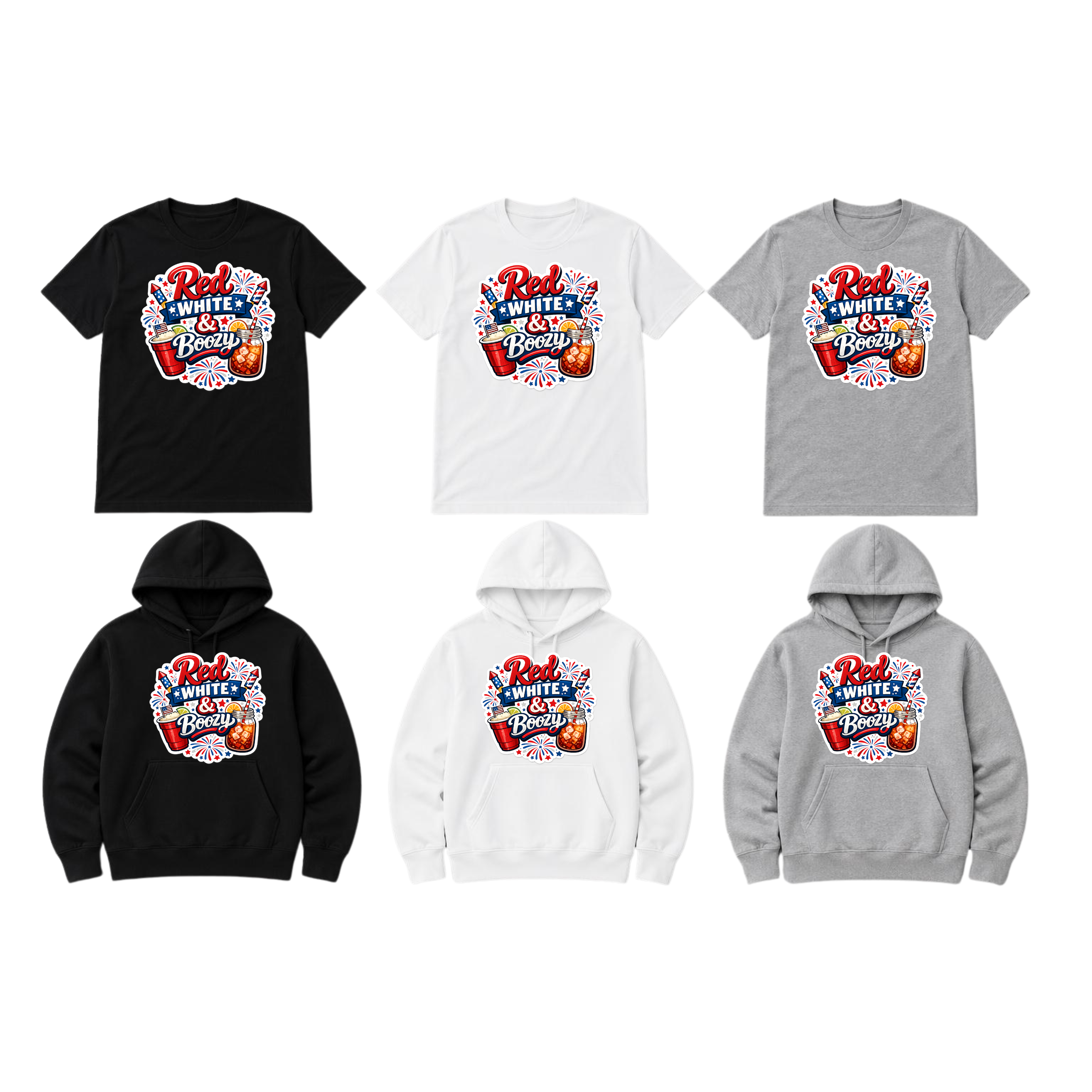 Red, White, and Boozy - Clothing