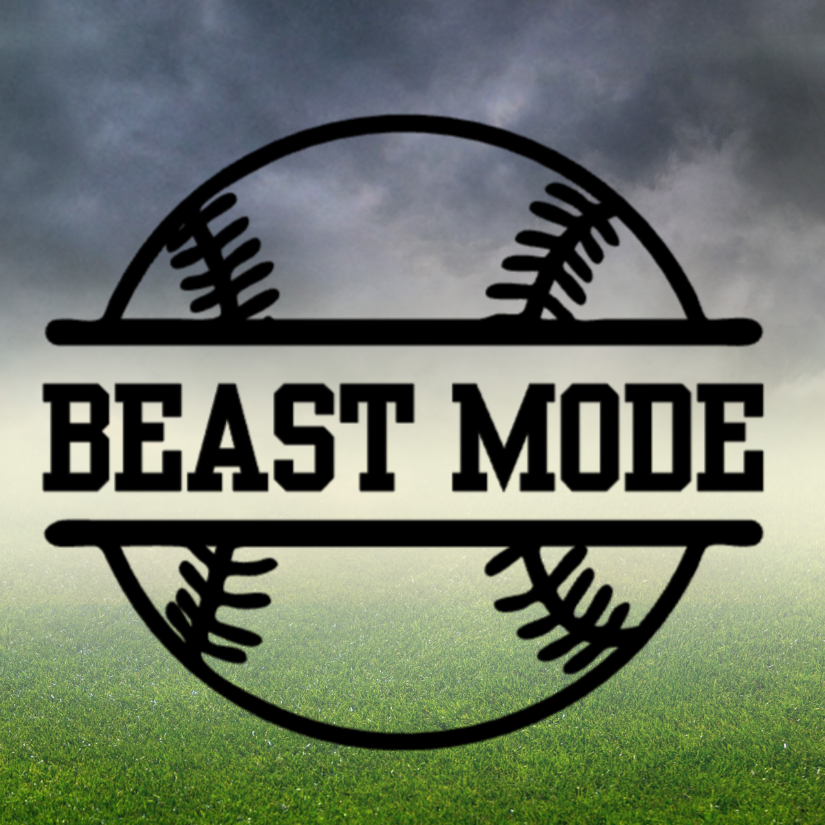 Beast Mode - Baseball - Decal