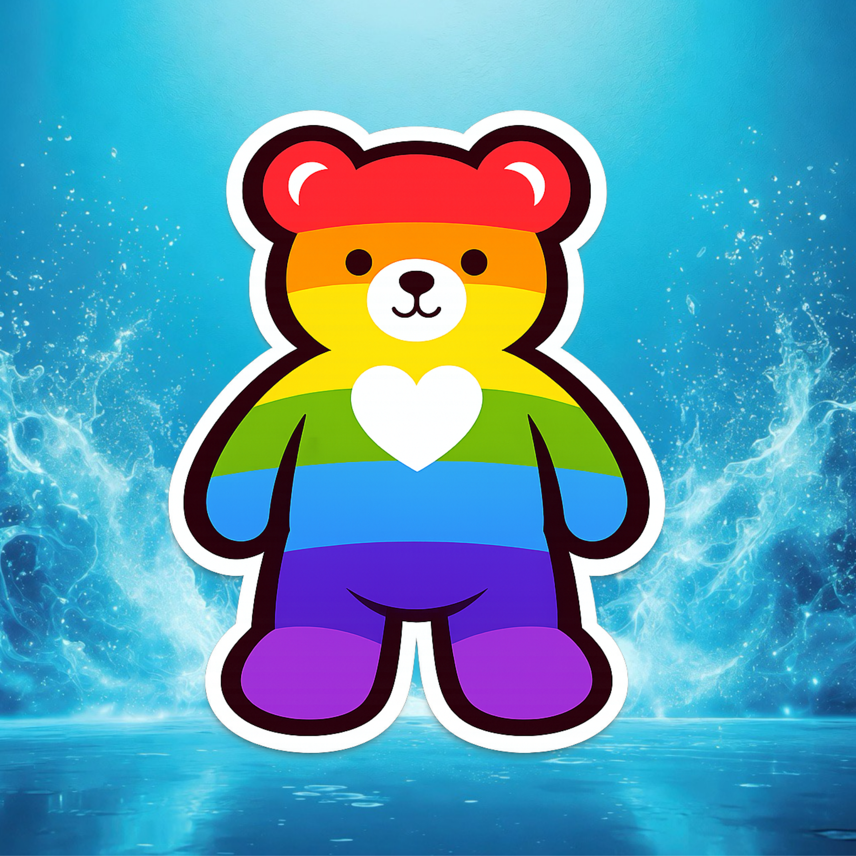 Rainbow Bear - Clothing