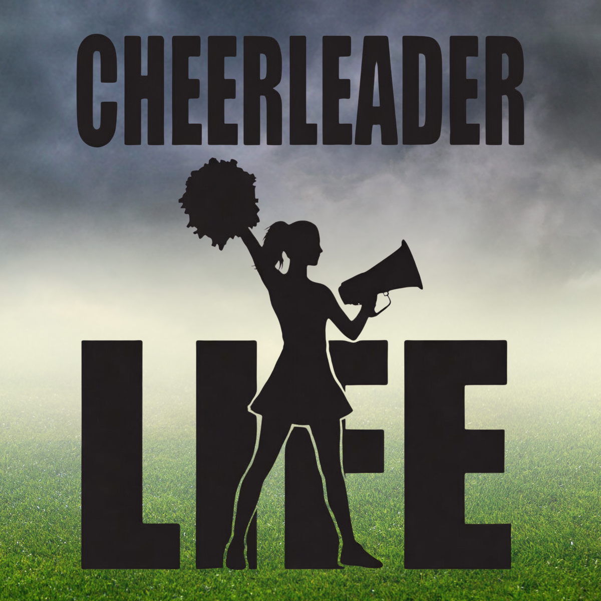 Cheerleader Life - Decal