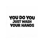 Black text on a white background with a humorous message.