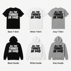 All The Things He Said - Clothing