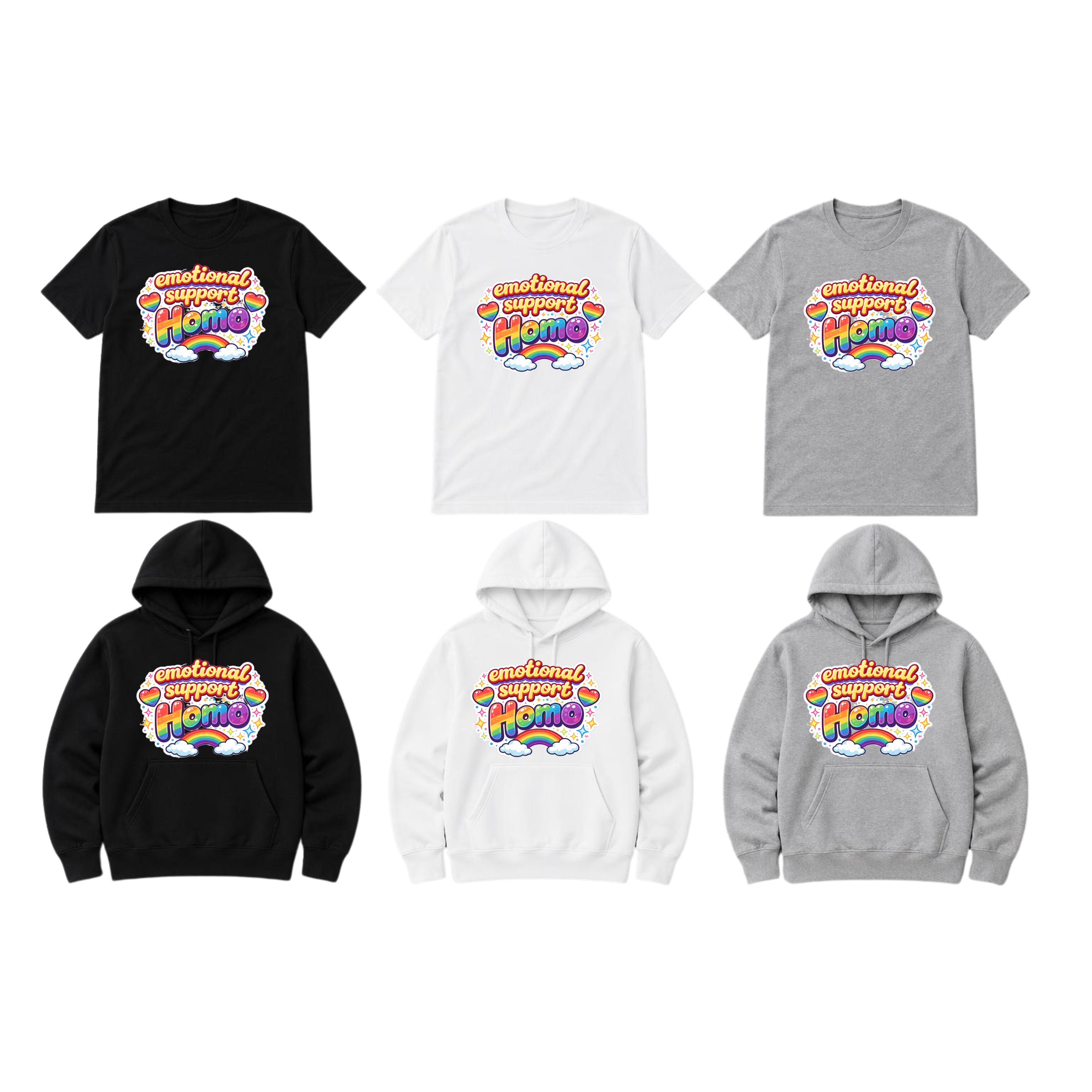 Emotional Support Homo - Clothing