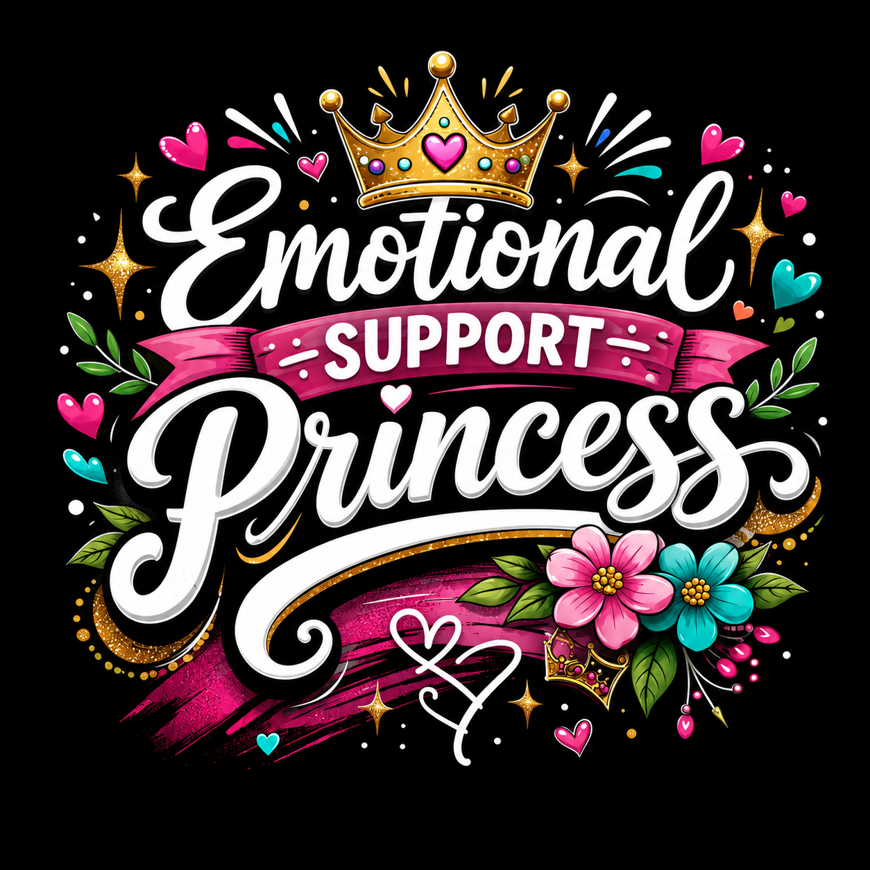 Emotional Support Princess - Clothing