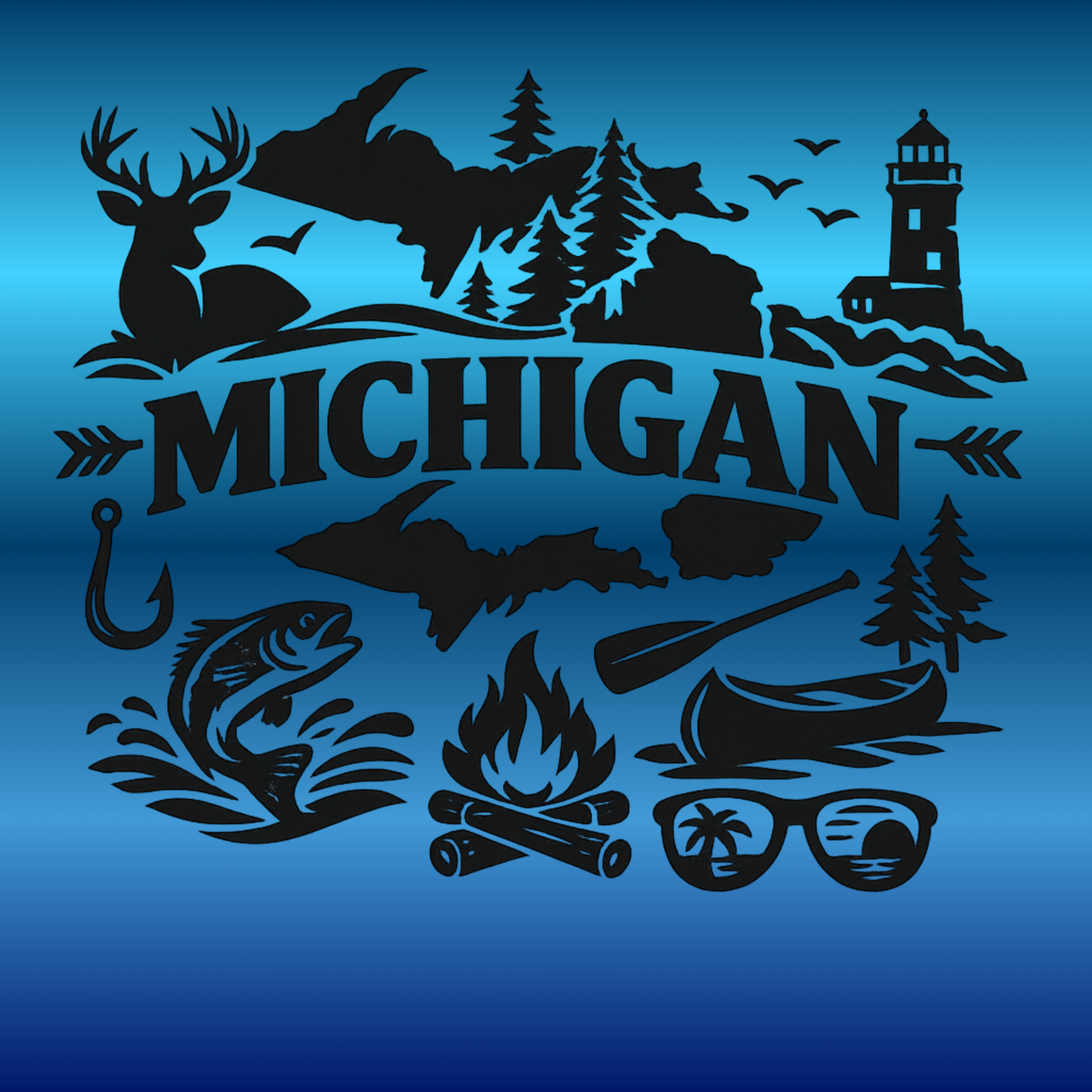 Pure Michigan - Decal