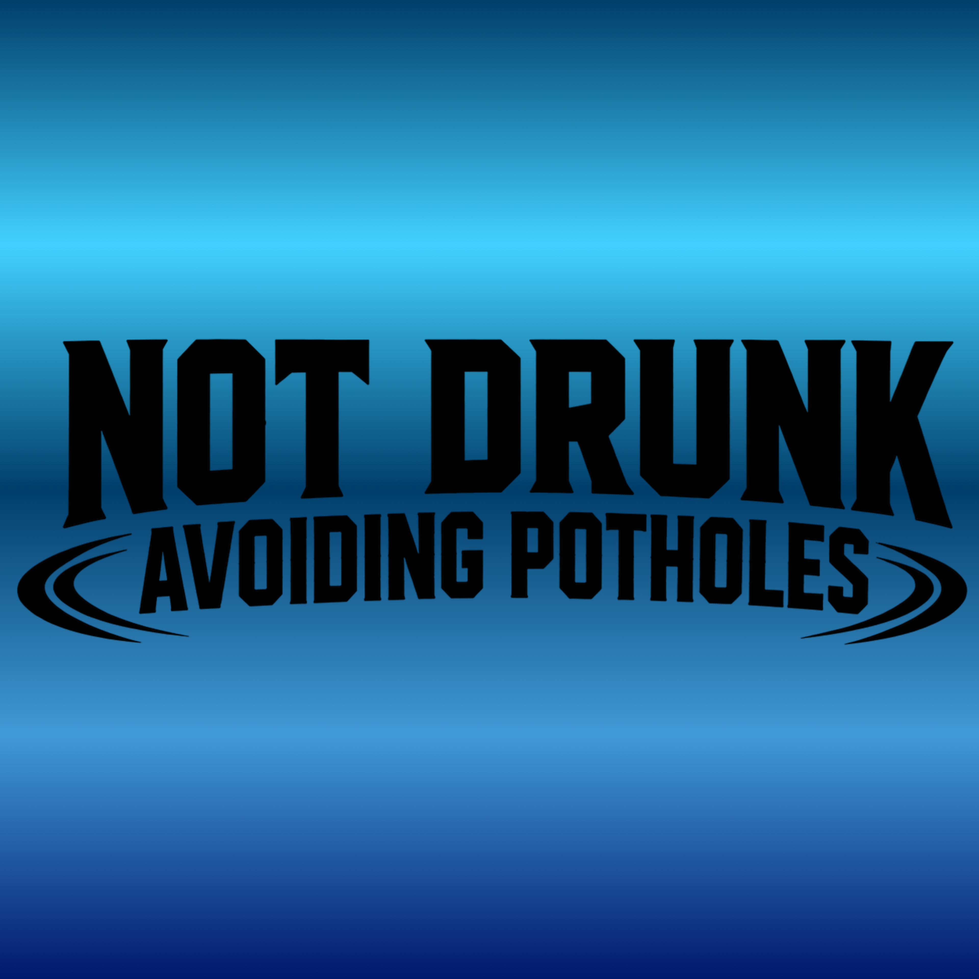 Not Drunk, Avoiding Potholes - Decal