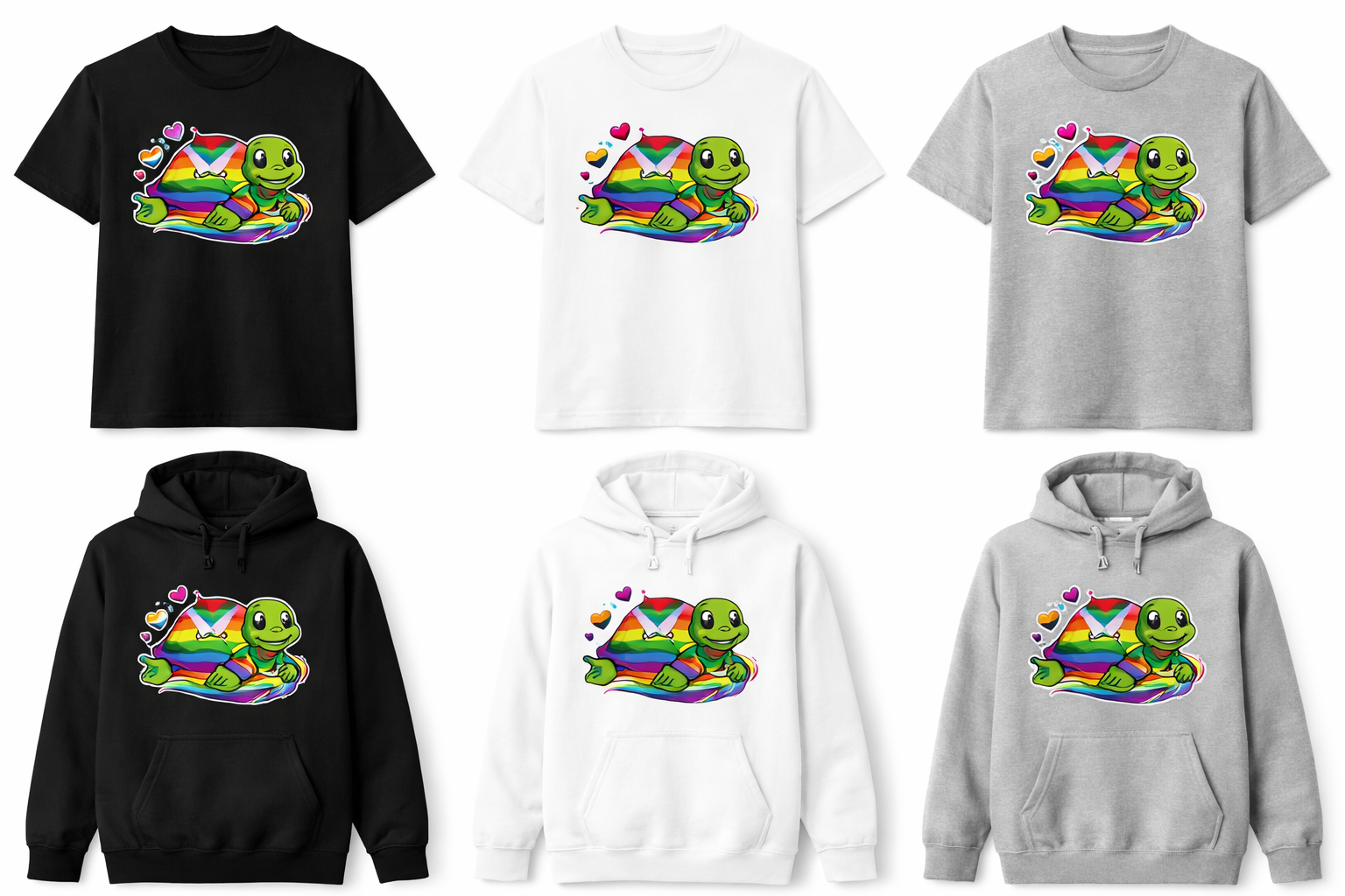 Pride Turtle - Clothing