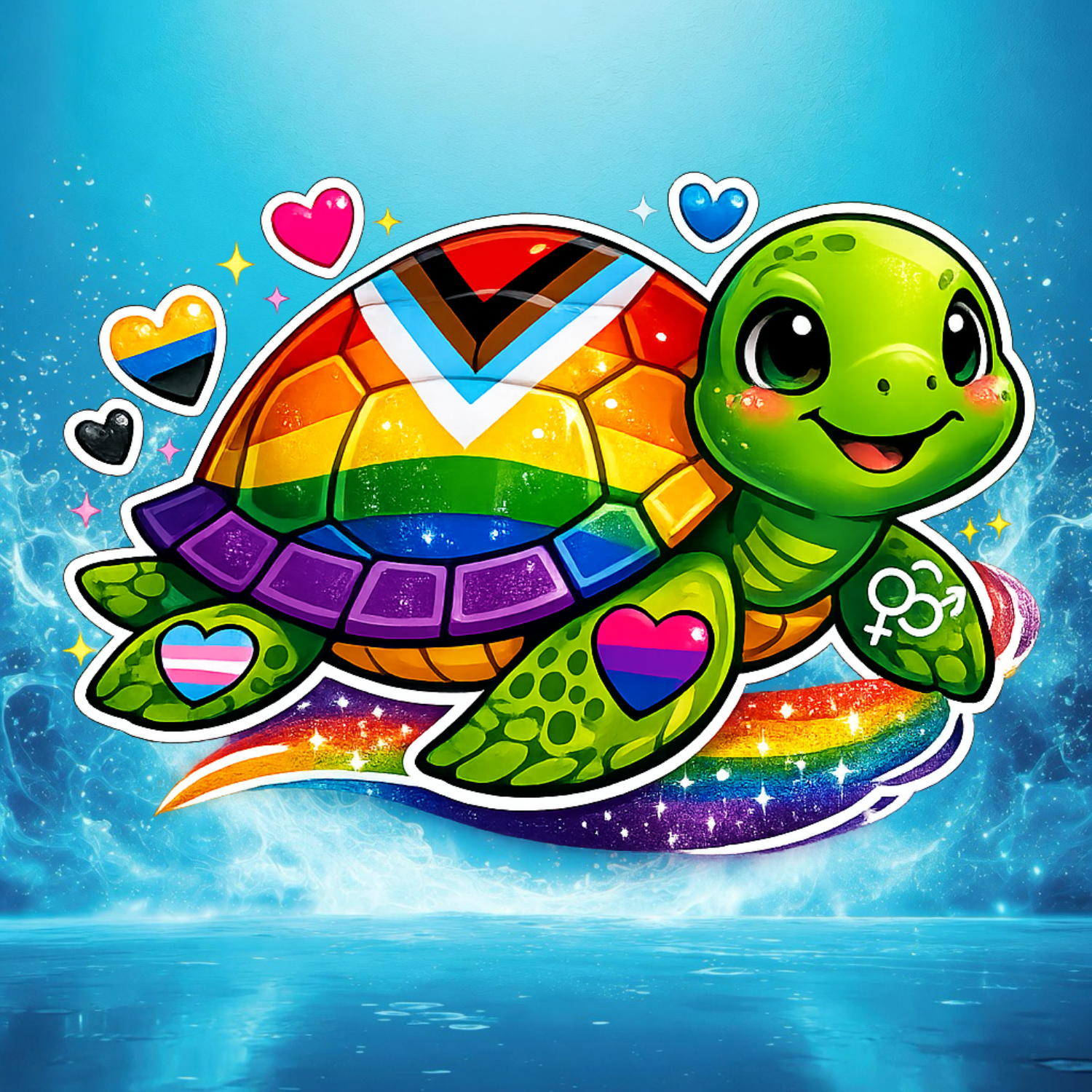 Pride Turtle - Clothing