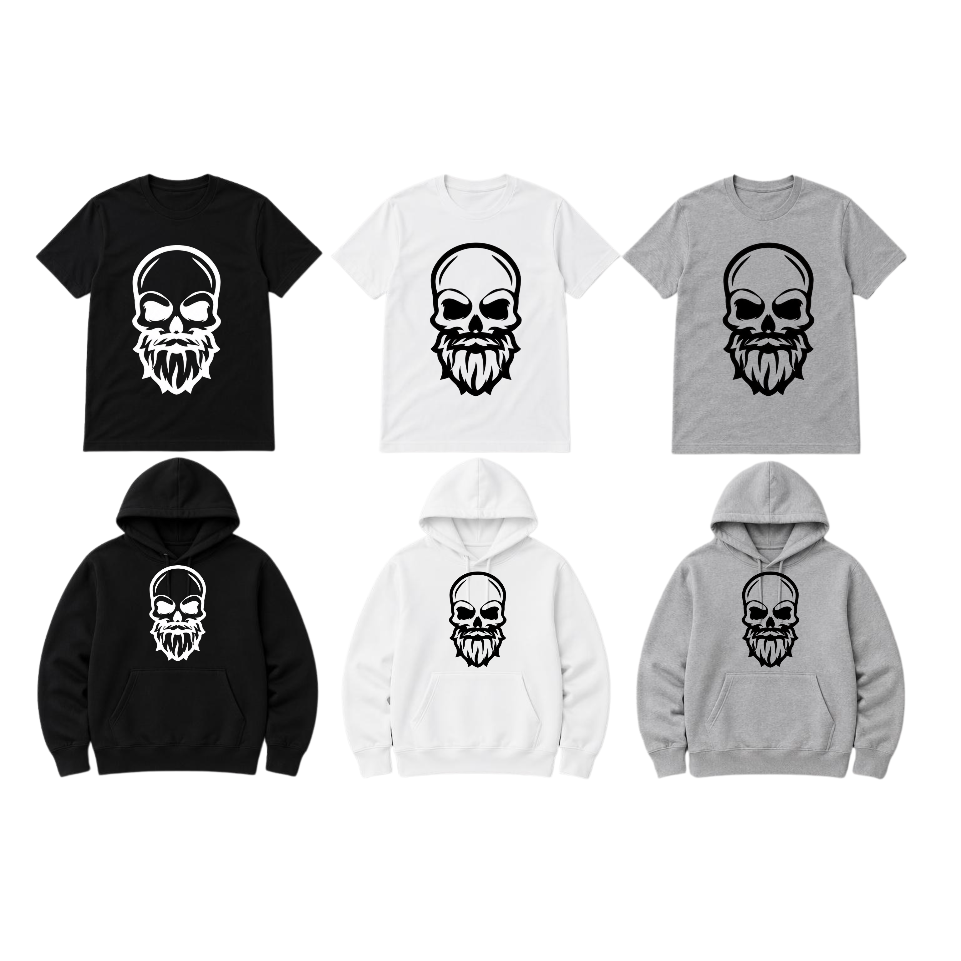 Skull Beard - Clothing